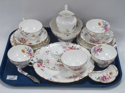 Lot 1207 - Royal Crown Derby, Derby Posies Tea Ware, of...