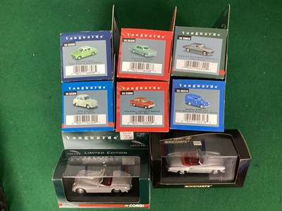 Lot 636 - Eight 1:43rd Scale Diecast Model Vehicles by...