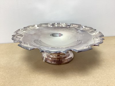 Lot 11 - A Hallmarked Silver Footed Dish, RC, Sheffield...