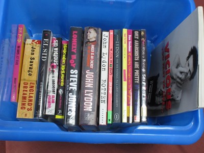 Lot 410 - The Sex Pistols Interest Books, fifteen titles...