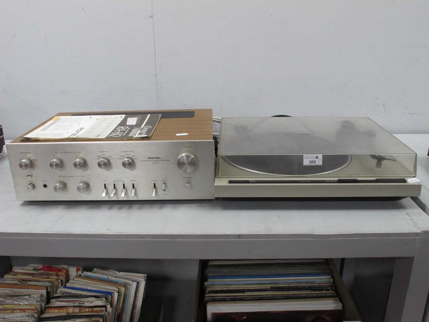 Lot 305 - Rotel RA-612 Stereo Integrated Amplifier,...