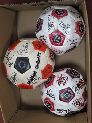 Lot 680 - Sheffield United Signed Balls. including Flo,...