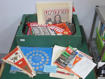 Lot 523 - 1970 F.A Cup Final and Replay Programmes plus...