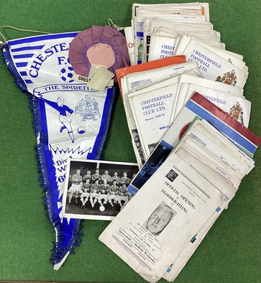 Lot 917 - Chesterfield Programmes, 59-60 v. Southampton....