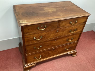 Lot 1523 - George III and Later Mahogany Chest of Drawers,...