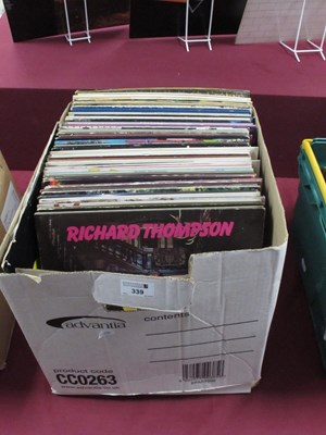 Lot 339 - Eighty LPs, to include Richard Thompson -...