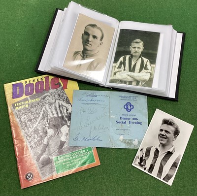 Lot 728 - Derek Dooley Testimonial Programme, signed by...