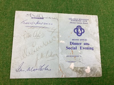 Lot 728 - Derek Dooley Testimonial Programme, signed by...