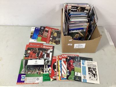 Lot 477 - European Competition Football Programmes,...