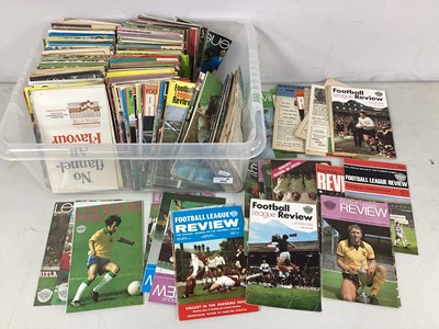 Lot 459 - Football League Reviews, collection of...