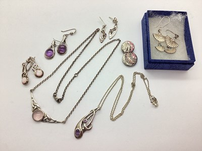 Lot 78 - A Small Collection of "925" and Other...