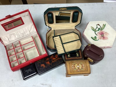 Lot 124 - An Assortment of Jewellery Presentation and...