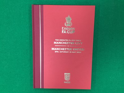 Lot 781 - Hardback 2024 F.A Cup Final Manchester United...