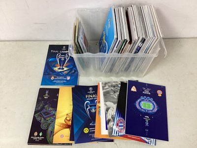 Lot 470 - Collection of Sixty European Final Football...