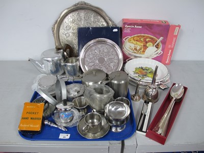 Lot 25 - Assorted Plated Ware, including 'Queen Anne'...