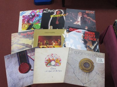 Lot 426 - Rock LP's, nine releases comprising:- Deep...