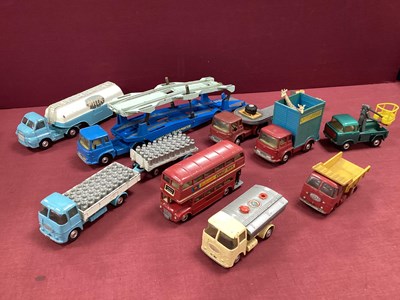 Lot 847 - Nine Original Corgi Commercial Vehicles,...