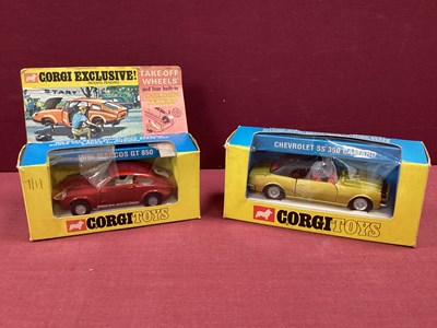 Lot 922 - Two Original Corgi 'Golden Jacks' Cars, No 341...