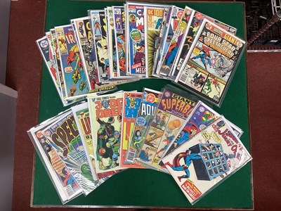 Lot 577 - Approximately Forty Comic Books, by DC, Marvel,...