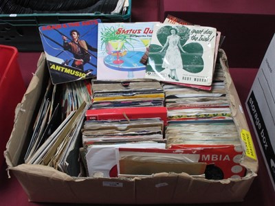 Lot 338 - Over 250 7" Singles, releases, from Animals,...