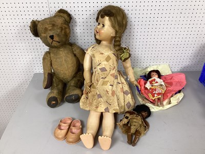 Lot 314 - A Small Collection of Children's Toys,...