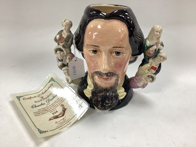 Lot 1220 - Royal Doulton 'Charles Dickens' Two Handled...