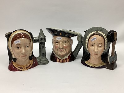 Lot 1231 - Royal Doulton Character Jugs, 'Henry VIII',...