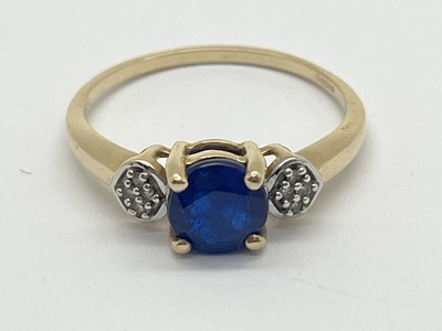 Lot 34 - Gemporia; A 9ct Gold Stone Set Dress Ring, the...