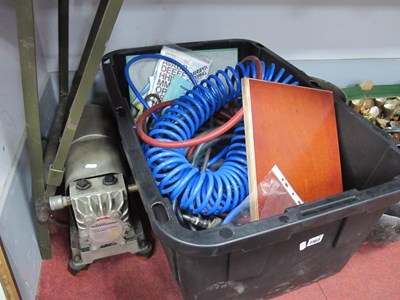 Lot 1163 - Air Compressor by GEC Machines, plus fittings,...