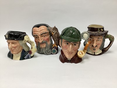 Lot 1264 - Royal Doulton 'Character Jugs, 'The Sleuth',...