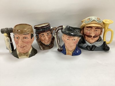 Lot 1140 - Royal Doulton Character Jugs, 'The Auctioneer',...