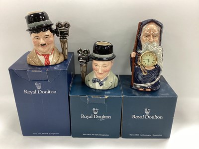 Lot 1147 - Royal Doulton Character Jugs, 'Oliver Hardy',...