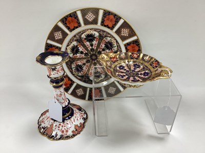 Lot 1192 - Royal Crown Derby Imari Pattern Dish, 13cm,...