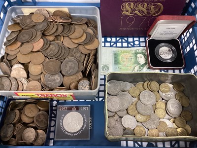 Lot 358 - Large Collection Of GB And World Coinage,...