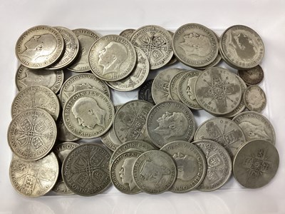 Lot 433 - GB Pre 1947 Silver Coinage, including Florins,...