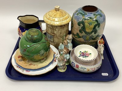 Lot 1248 - Beswick Beatrix Pottery Figures, Miss Moppet,...