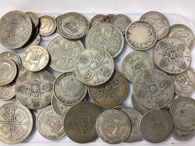 Lot 431 - GB Pre 1947 Silver Coins, Florins, Shillings,...