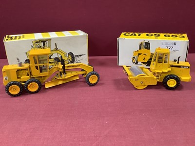 Lot 777 - Two NZG (W. Germany) 1:50 Diecast Model Plant...