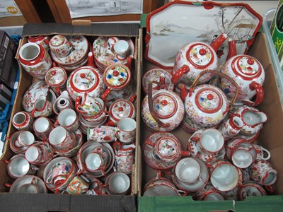 Lot 1059 - Japanese Tea & Coffee Ware, including teapots,...