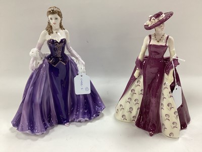 Lot 1221 - Coalport Figurines: Lady Helen, limited...