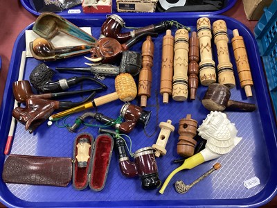 Lot 1386 - Smokers Pipes - Borwel, Celebra junior,...