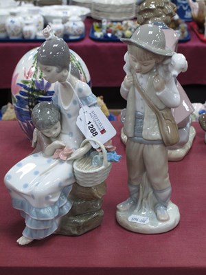 Lot 1288 - Lladro Figure Group, of mother and child,...