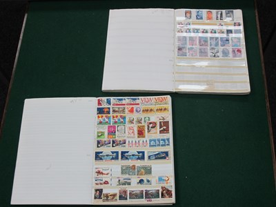 Lot 641 - Stamps; Two stockbooks containing U.S.A stamps,...