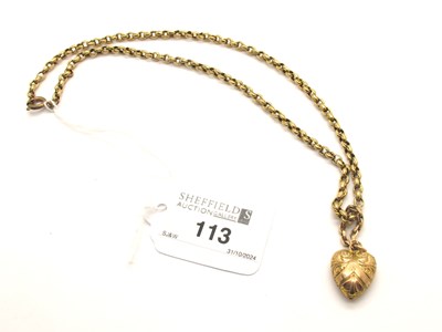 Lot 113 - An Antique Belcher Double Link Chain,...