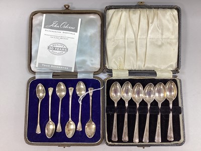 Lot 27 - A Set of Six Hallmarked Silver Teaspoons,...