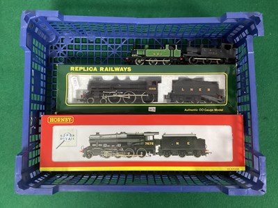 Lot 629 - Four OO Gauge LNER locomotives including boxed...