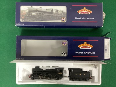 Lot 626 - Two Bachmann 00 gauge LMS Steam Locomotives...