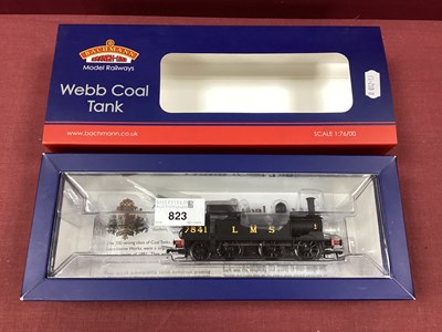 Lot 823 - Bachmann 00 gauge LNWR Coal Tank item 35-051,...