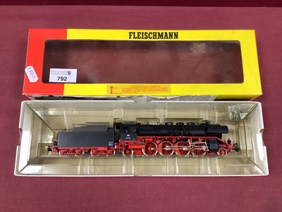 Lot 792 - Fleischmann HO gauge German 39 class 2-8-2...