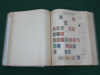 Lot 651 - Stamps; An early Worldwide stamp collection...